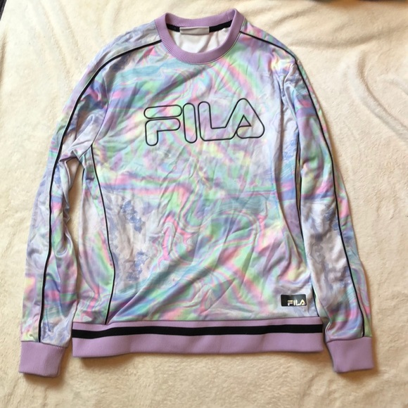 fila tie dye hoodie
